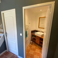 Modern guest room with independent access Home cooking with fresh local produce