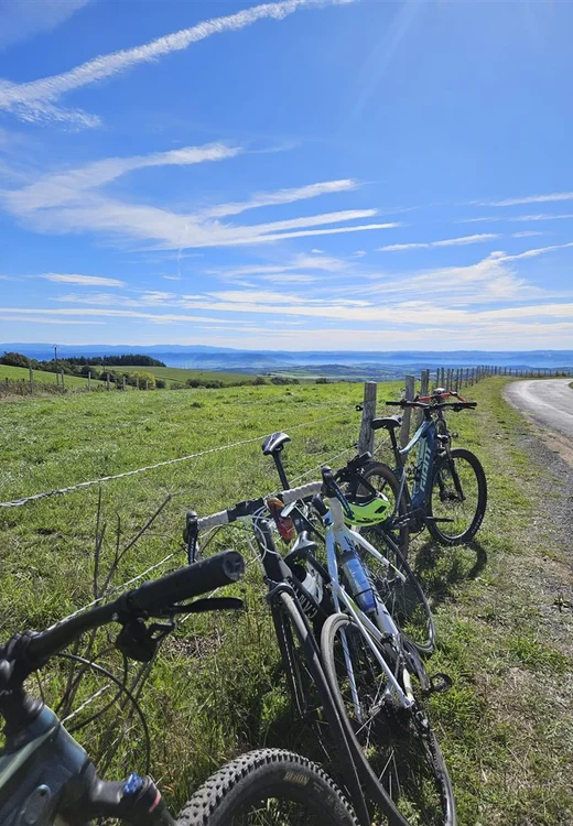 itinéraire vélo en aveyron "La croix de boudet" 